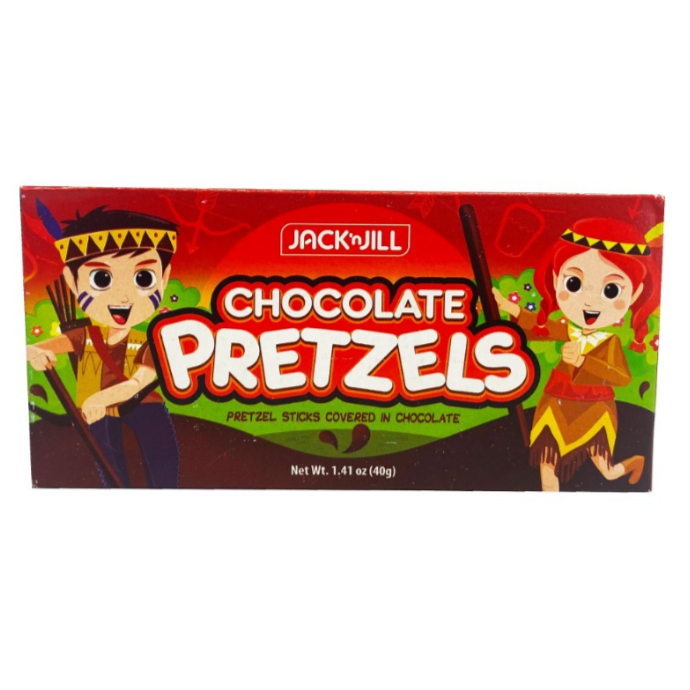 JJ Chocolate Pretzels 1.41 oz