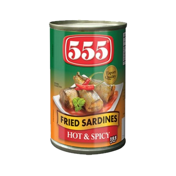 555 Fried Sardines Hot & Spicy