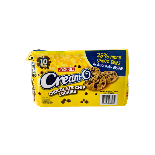 JJ Cream-O Chocolate Chip Cookies