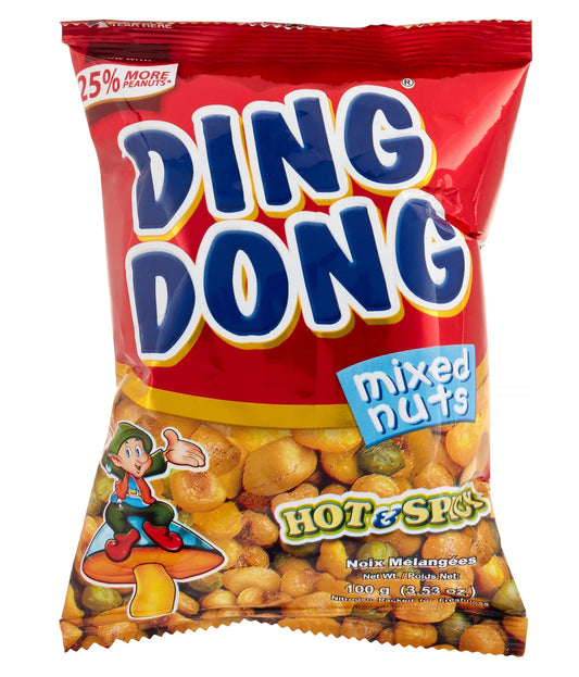 Ding Dong Mixed Nuts Hot & Spicy 100g