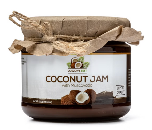 Quezon's Best Organic Coconut Jam w/ Syrup 330g