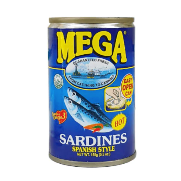 Mega Sardines Spanish Style 5.5 oz