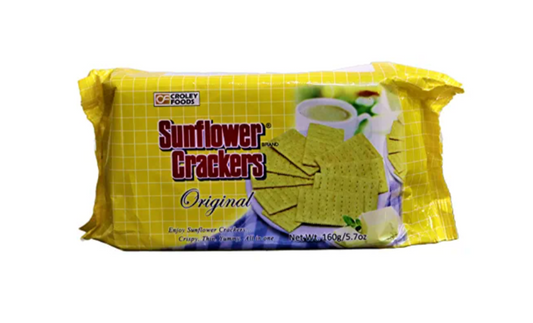 SUNFLOWER CRACKER,PACK, PLAIN 160 GM