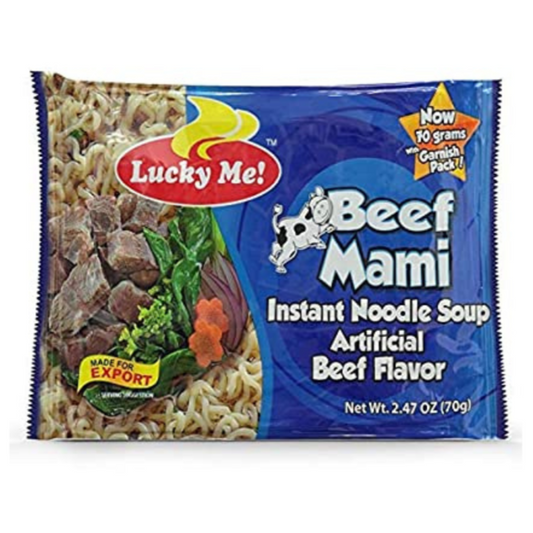 Lucky Me Instant Noodle Soup Beef Flavor 2.47oz