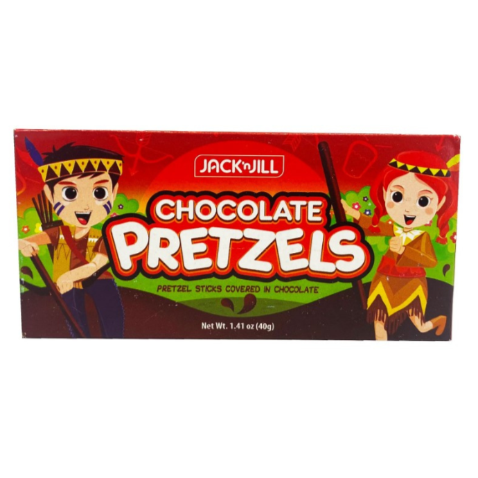 JJ  Chocolate Pretzels 1.41 oz