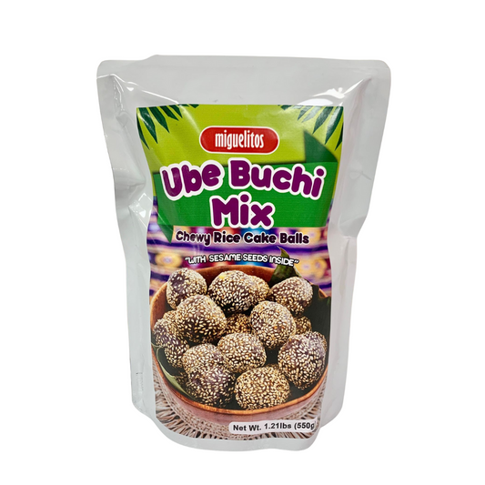 Miguelitos Instant Ube Buchi Mix 500g