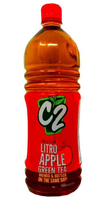 C2 Green Tea Apple Flavor 1L