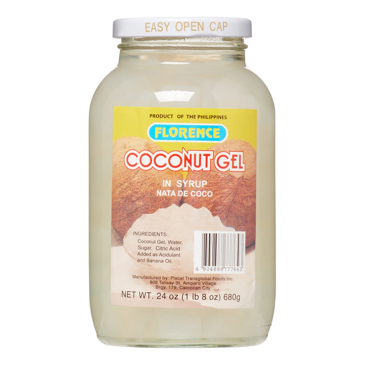 Florence Coconut Gel Nata De Coco White 24oz