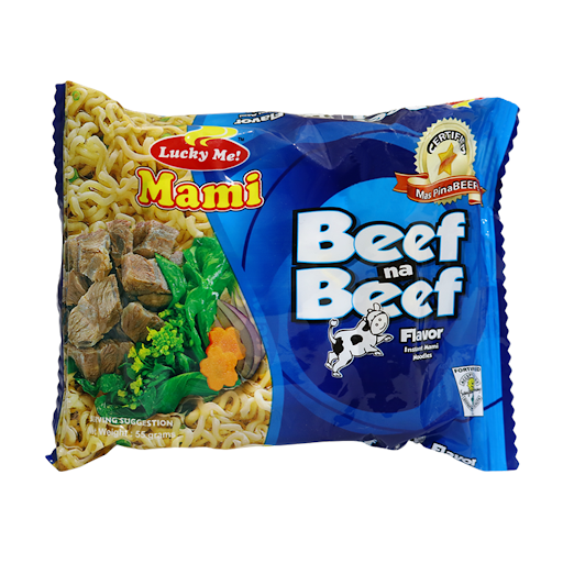 Lucky Me Instant Noodle Soup - Beef na Beef 2.47oz