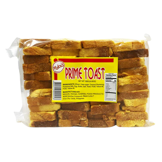 Malou's Prima Toast 170g