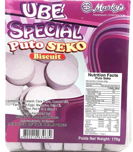 Marky's Ube Special Puto Seko 170g