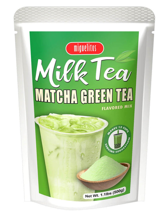 Miguelitos Instant Matcha Milk Tea 500g