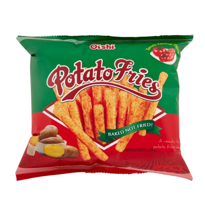 Oishi Potato Fries Ketchup 50g